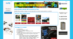 Desktop Screenshot of free-photo-calendar.com